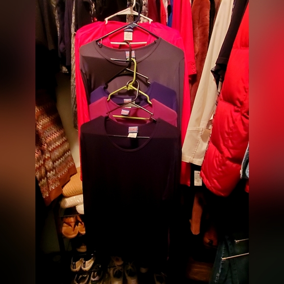 Long Sleeve Under Shirts for Layering or Under Scrubs - Picture 1 of 6